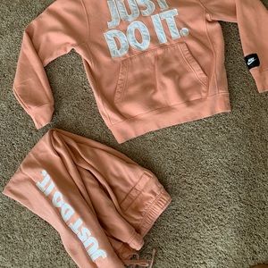 Pink Nike SweatSuit